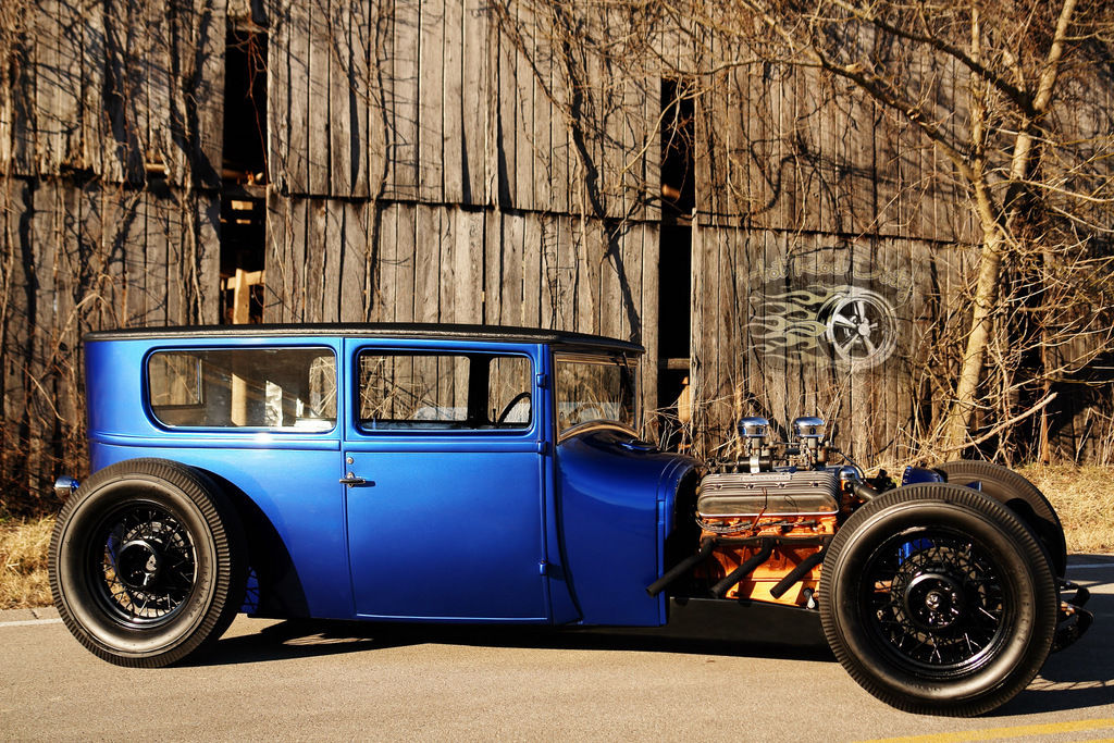 1927 Ford Model A Chopped Hot Rod Slammed Lowered Traditional SCTA for sale...