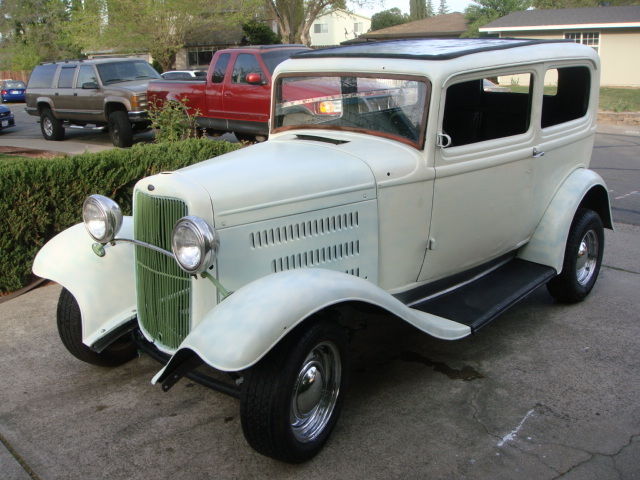 1932 Ford Tudor Sedan Henry Steel Hot Rat Rod 32 Original Two Door Project