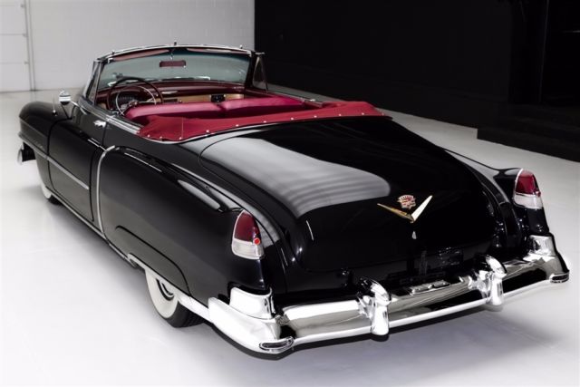 1952 Cadillac Series 62 Black Red Interior Automatic