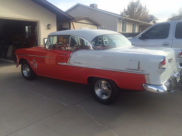 1955 Chevy Bel Air 2 Door Hard Top Sport Coupe No Post