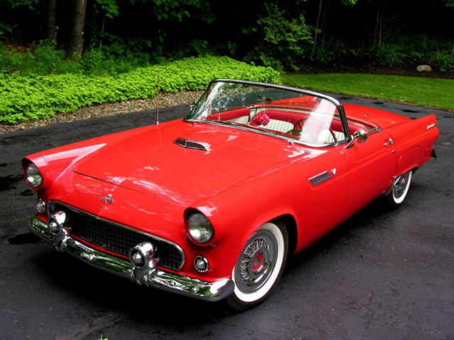 1955 Ford Thunderbird W Hardtop T Bird Roadster Convertible