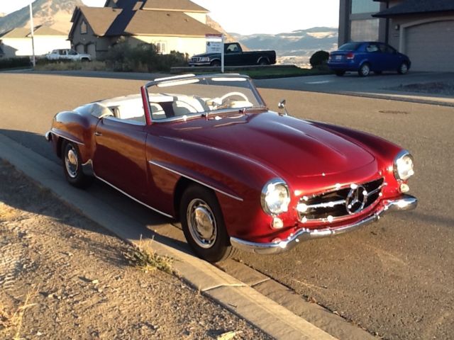 Mercedes Benz 190sl Convertible