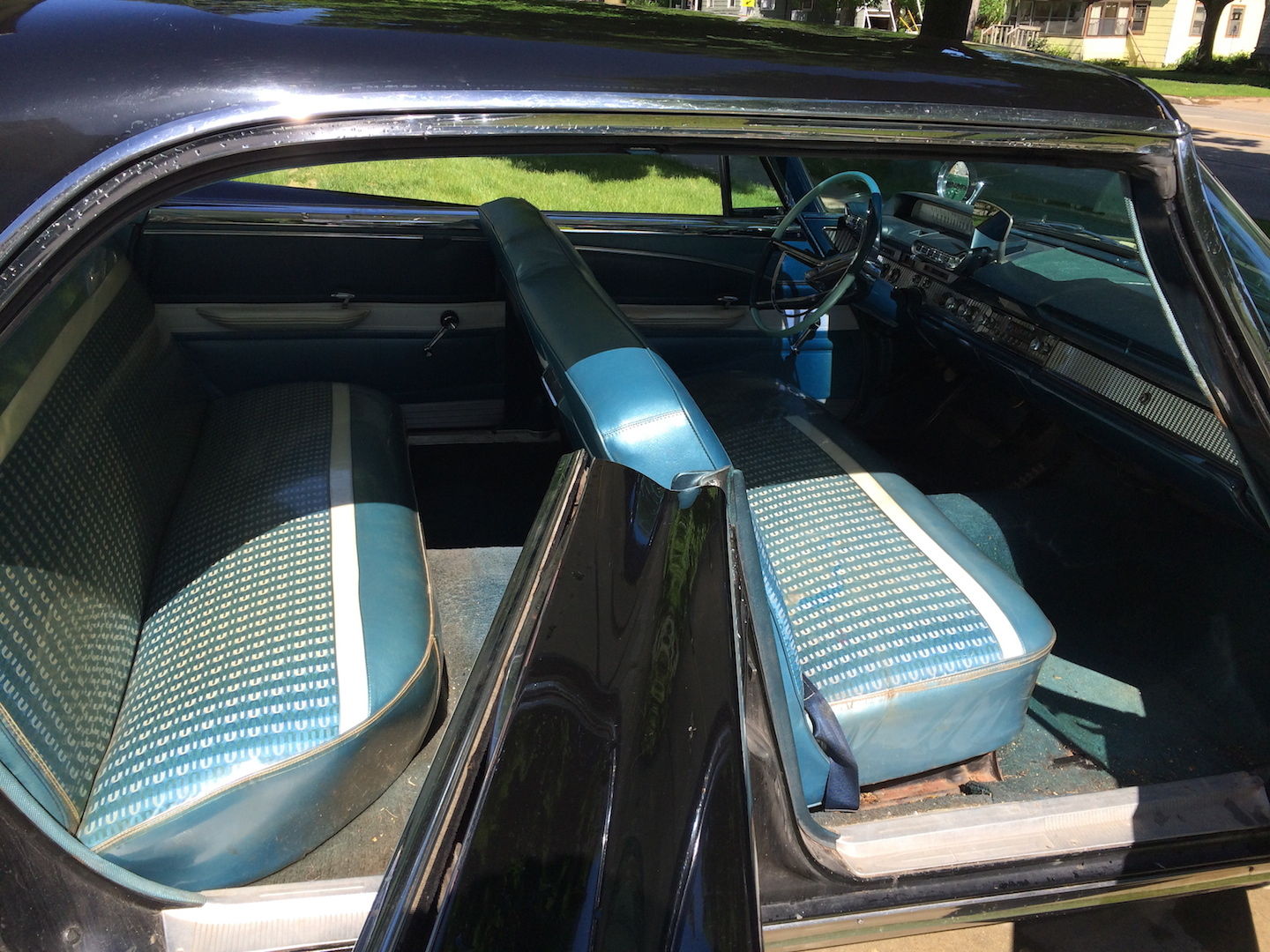 1961 desoto four-doors hardtop interior