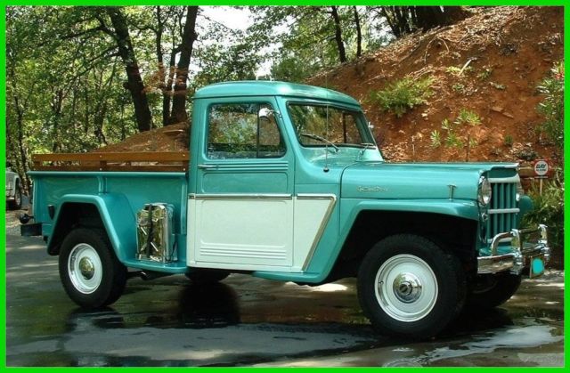 1962 Willys Jeep Pickup Truck, 350ci V8 330hp, Automatic Trans, 4WD