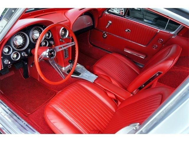 1963 Chevrolet Corvette Split Window Sebring Silver With