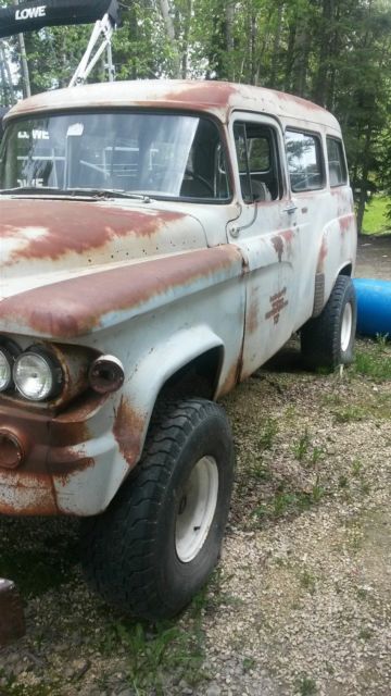 1963 Dodge Power Wagon Town Wagon 1 of 445 made in 63 with 200hp V8