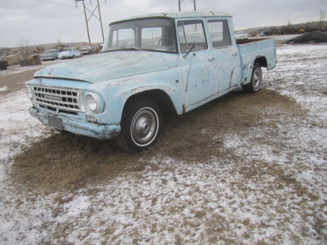 1963 International C1100 Ton Crew Cab 4 Four Door Pickup