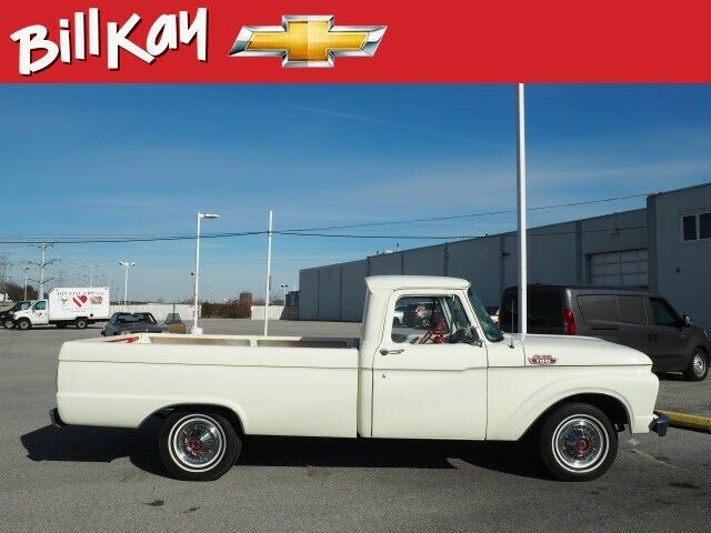 1964 Ford F-100 11427 Miles White Pickup Truck Automatic