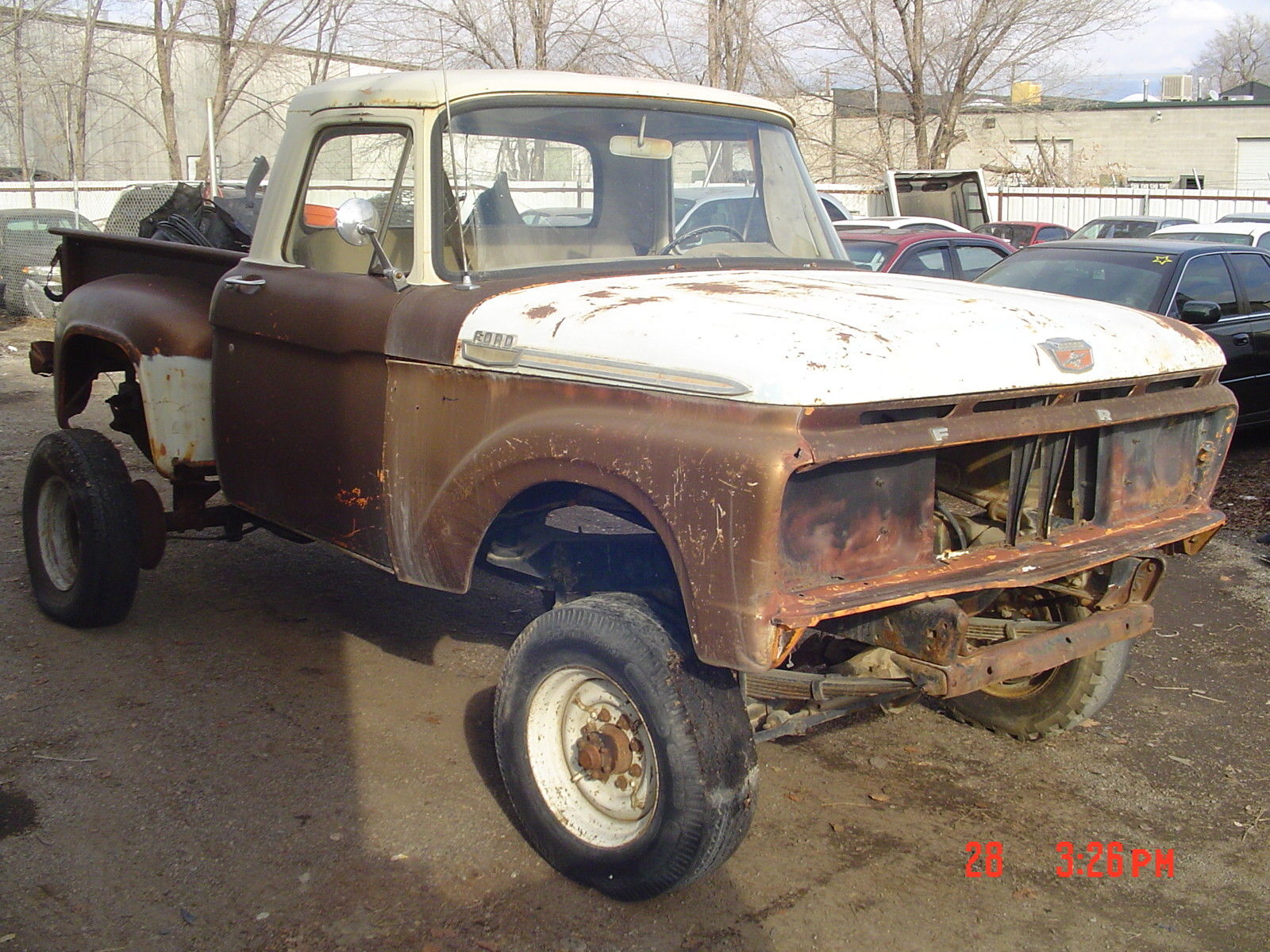 1965 Ford F100 4x4 Great Project or Parts Truck!! for sale ...