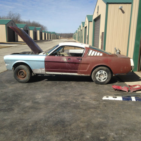 1965 Ford Mustang 2 2 Fastback Project V 8 Auto Ac Pony