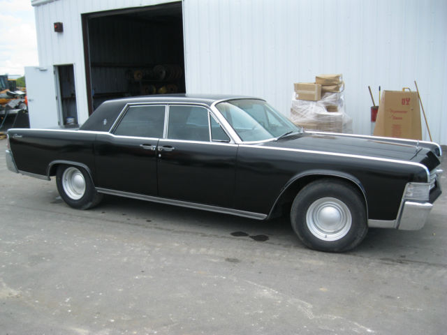 1965 Lincoln Continental 4 Door Black Suicide Doors Auto