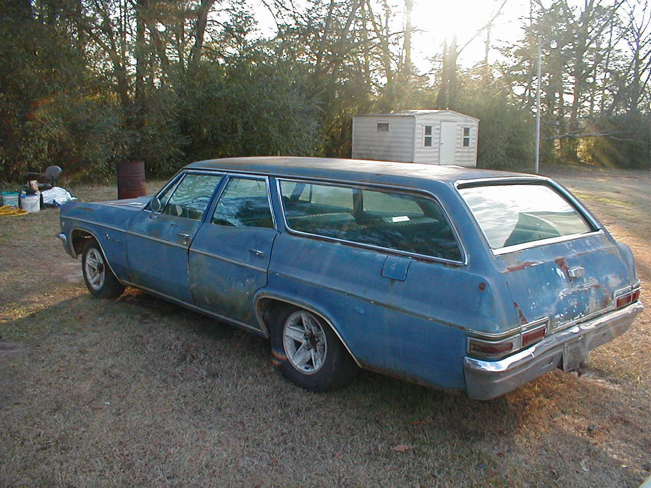 1966 Chevrolet Impala Wagon 327? 4barl 2spd 12bolt Drag Rat Hot Rod