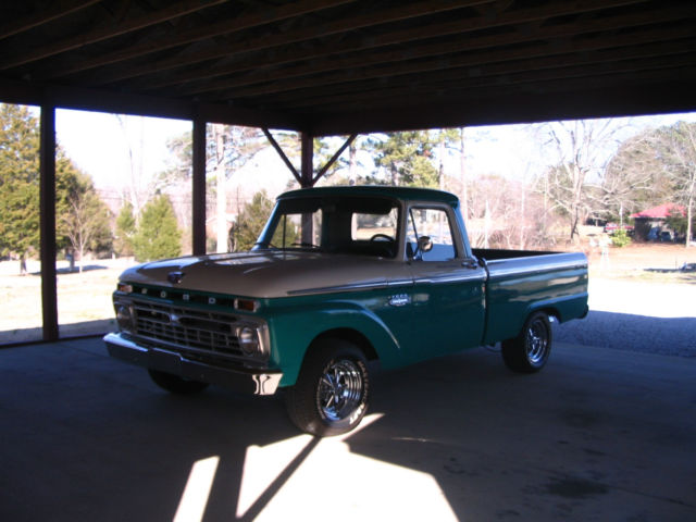 1966 Ford F100 Custom Cab Short Bed Pickup Truck