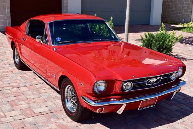 1966 Ford Mustang 22 Fastback Candy Apple Red
