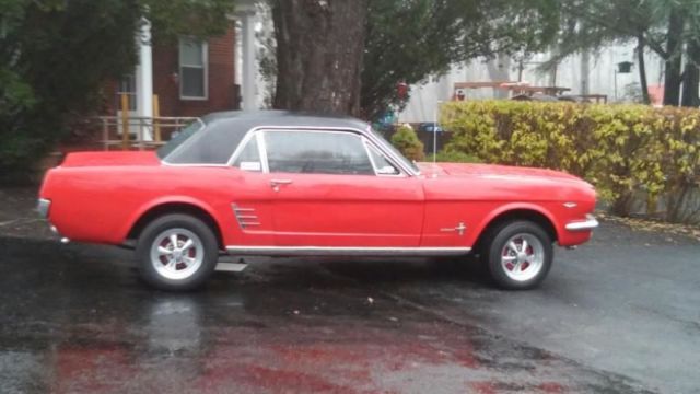 1966 Ford Mustang Coupe 289 V8 Motor 4 Barrel Automatic