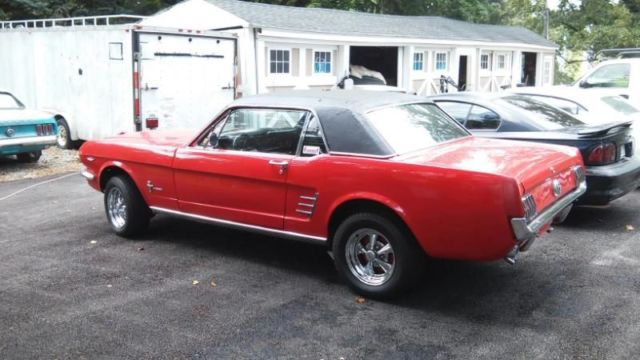 1966 Ford Mustang Coupe 289 V8 Motor 4 Barrel Automatic
