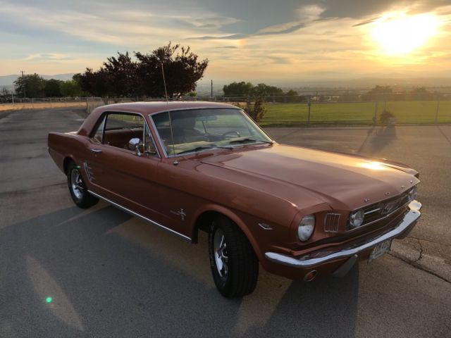 1966 Ford Mustang Coupe 289 With Pony Interior And Exterior