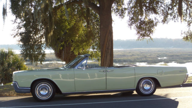 1966 Lincoln Continental Convertible With Suicide Doors