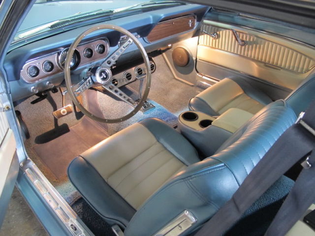1966 Mustang Coupe 289 4bbl Auto A C Pony Interior P S