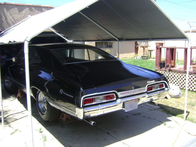 1967 Chevy Impala Hardtop Black 2 Door