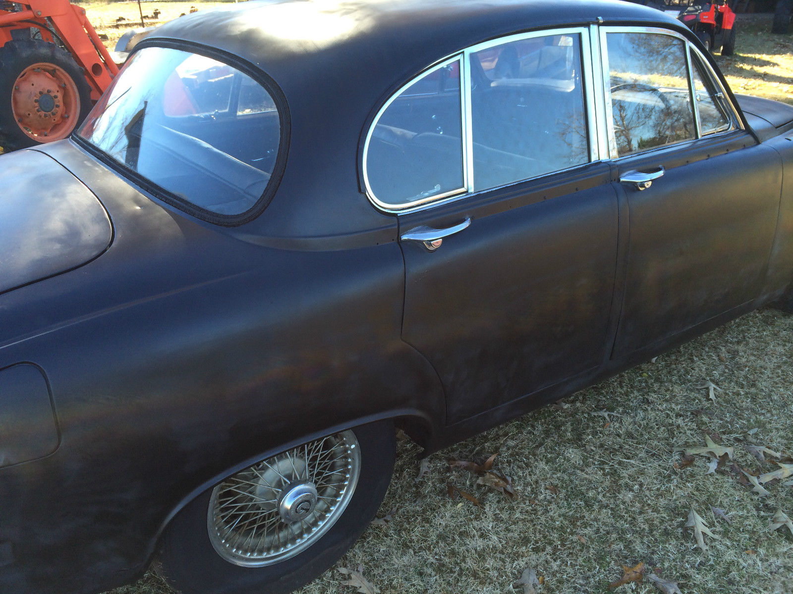 1967 Daimler Sovereignjaguar 420 Rare Antique 4 Door Black Sedan