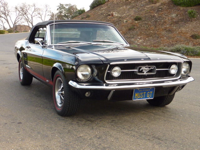 1967 Mustang Convertible Gt K Code Deluxe Interior Triple