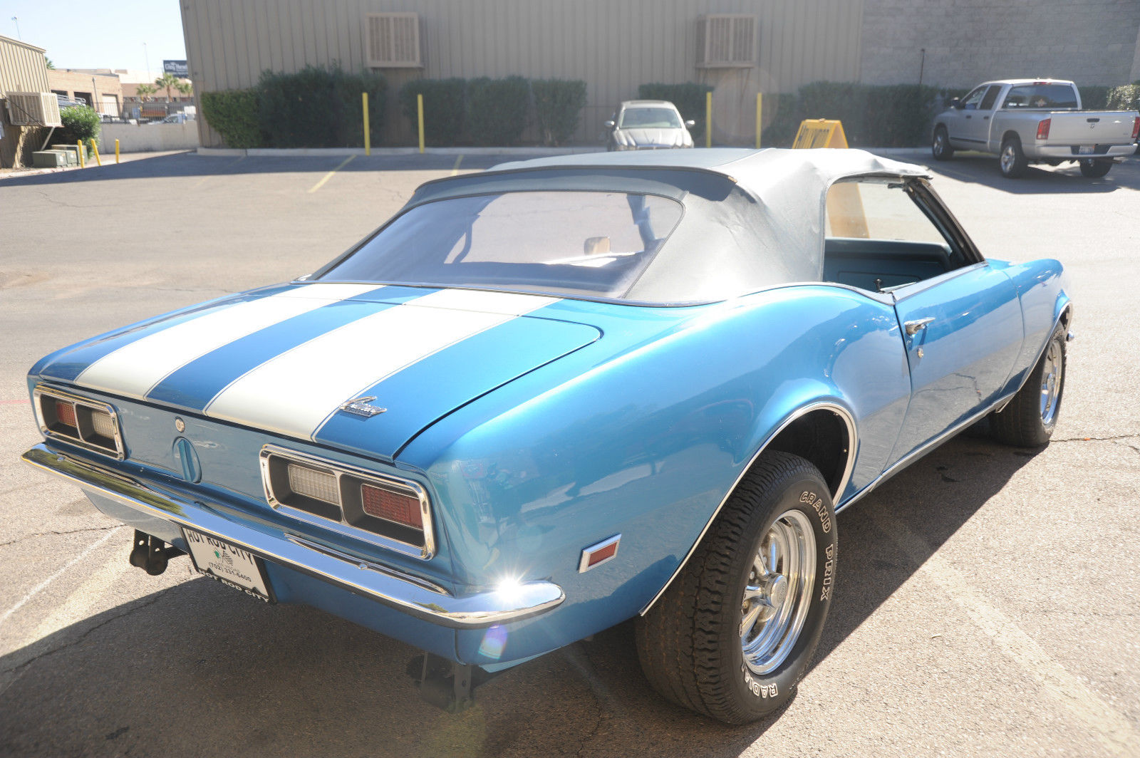1968 Chevy Camaro Convertible 327 V8 W 4 Speed New Paint