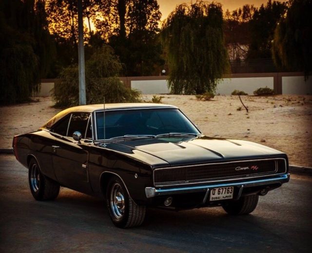 Dodge Charger 1968 Red