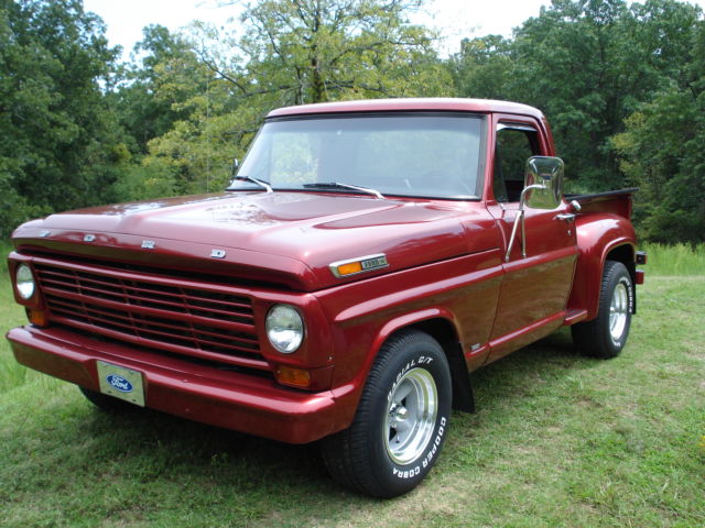 1968 Ford F100, Rare Flareside, V8 Automatic, P/S, P/B, Stepside Bed, Very Nice