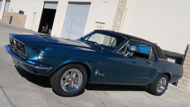 1968 Ford Mustang 302 J Code California Car New Paint