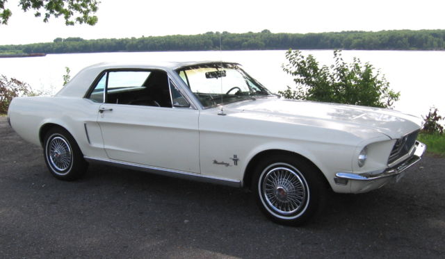 1968 Ford Mustang Base Hardtop 2 Door 5 0l Automatic White