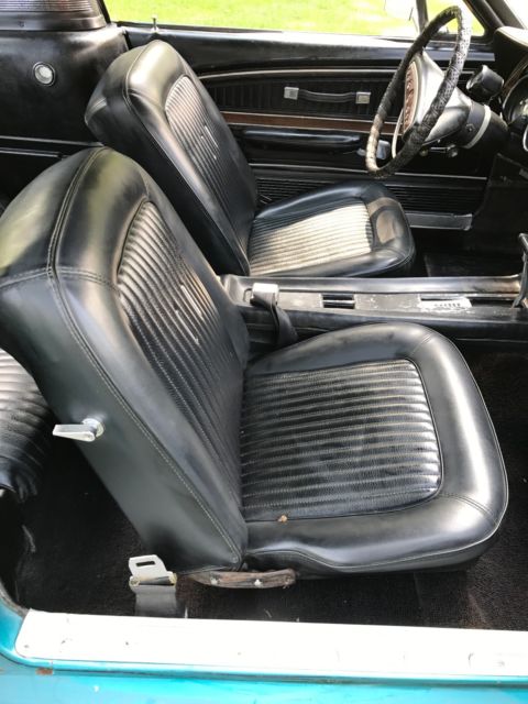1968 Ford Mustang Fastback 289 V8 Deluxe Interior Runs And