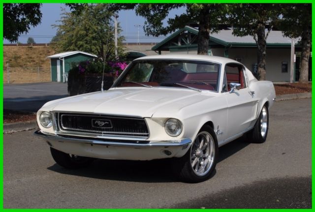1968 Mustang Fastback Fitech 351 4 Speed Power Disc Brakes