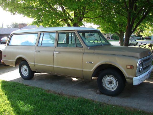 1969 Chevrolet Suburban C10 3 Door 2wd 350 V8 3 Speed