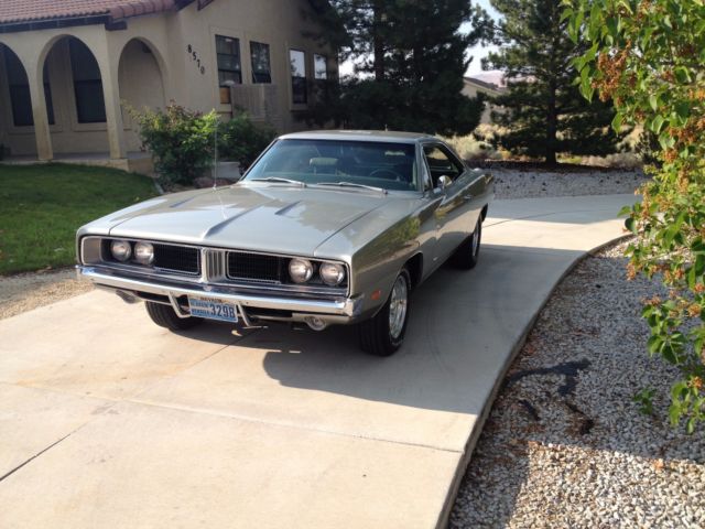 silver dodge charger