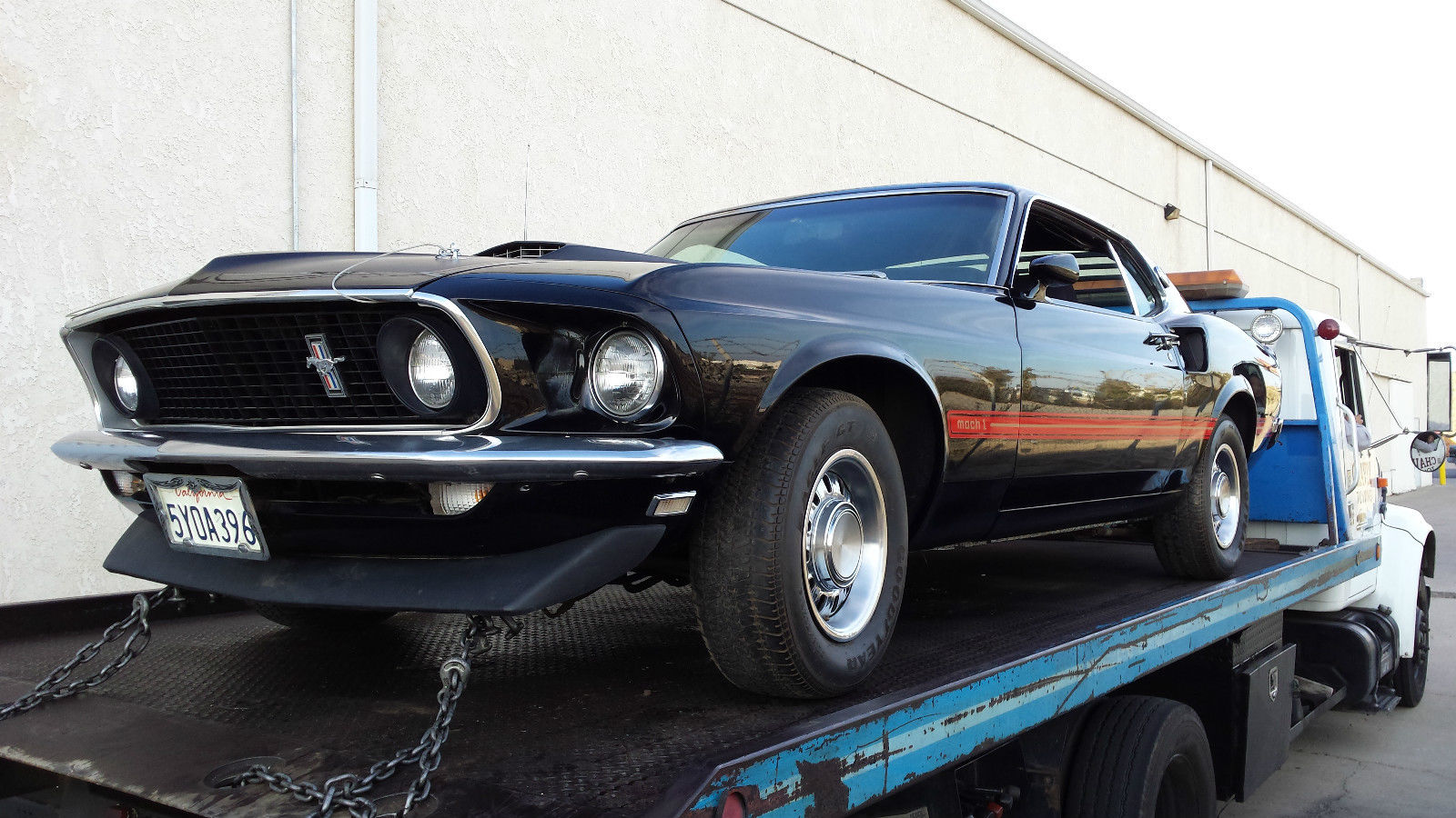 1969 Mustang Mach 1 S Code Fast Back Rare Raven Black Org