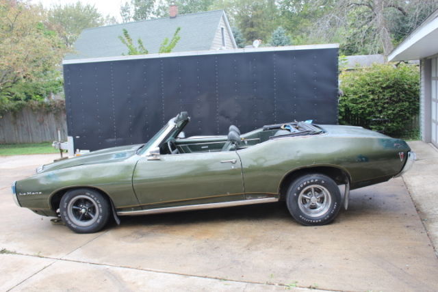 1969 Pontiac Le Mans Lemans Convertible Gto Tempest 350 No