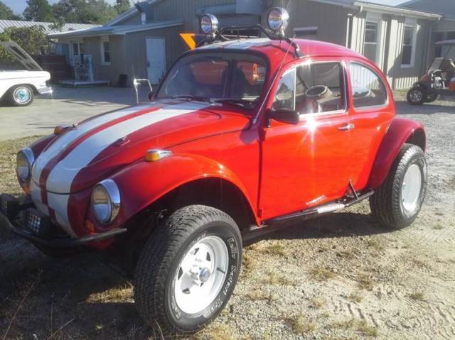 1969 Volkswagen Beetle Baja Bug Fully Custom Tons Of Chrome Runs Great