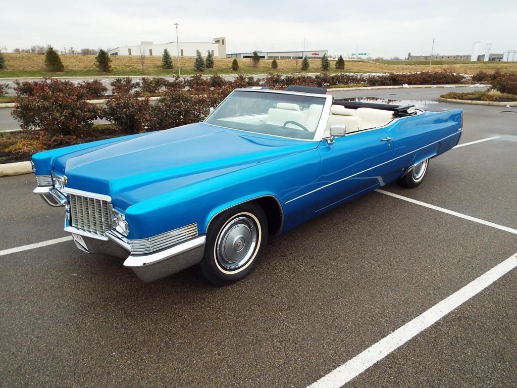 1970 Cadillac Coupe Deville Convertible Restored Top to Bottom