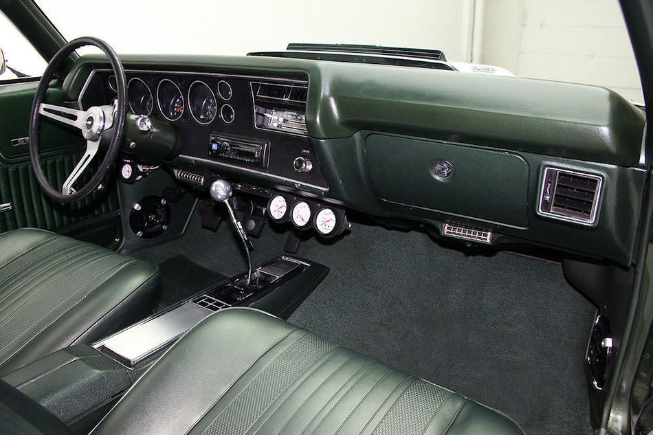 1970 Chevrolet Chevelle Ss 454 Tremic 5 Speed Green Metallic