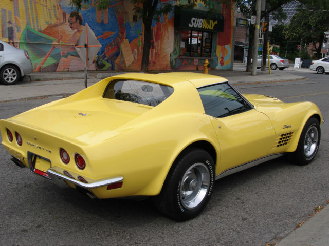 Chevrolet Corvette Stingray Р¶РµР»С‚С‹Р№