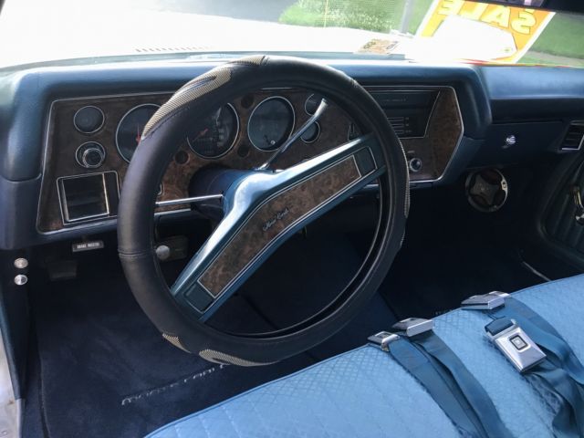 1970 Chevy Monte Carlo Silver 2 Door Automatic Trans W Dark