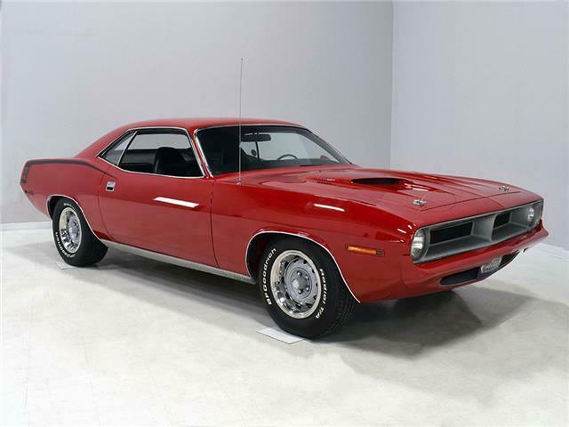 1970 Plymouth Cuda 4406 84414 Miles Rallye Red 440 Cubic Inch V8 3