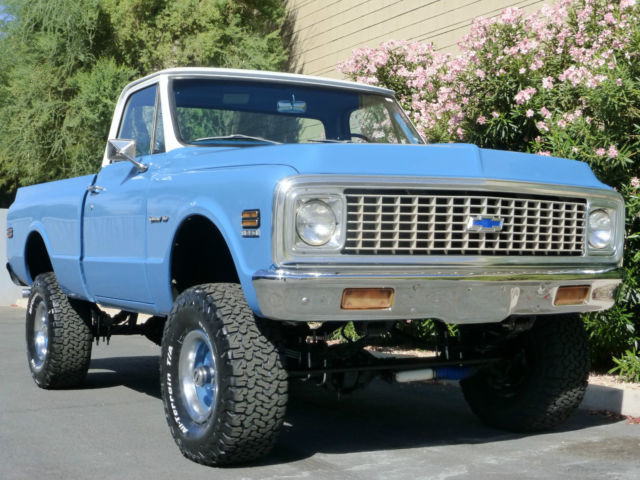 1971 Chevy Pickup K-10 4x4 Original AZ Truck Cold A/C Loaded with Options!!!