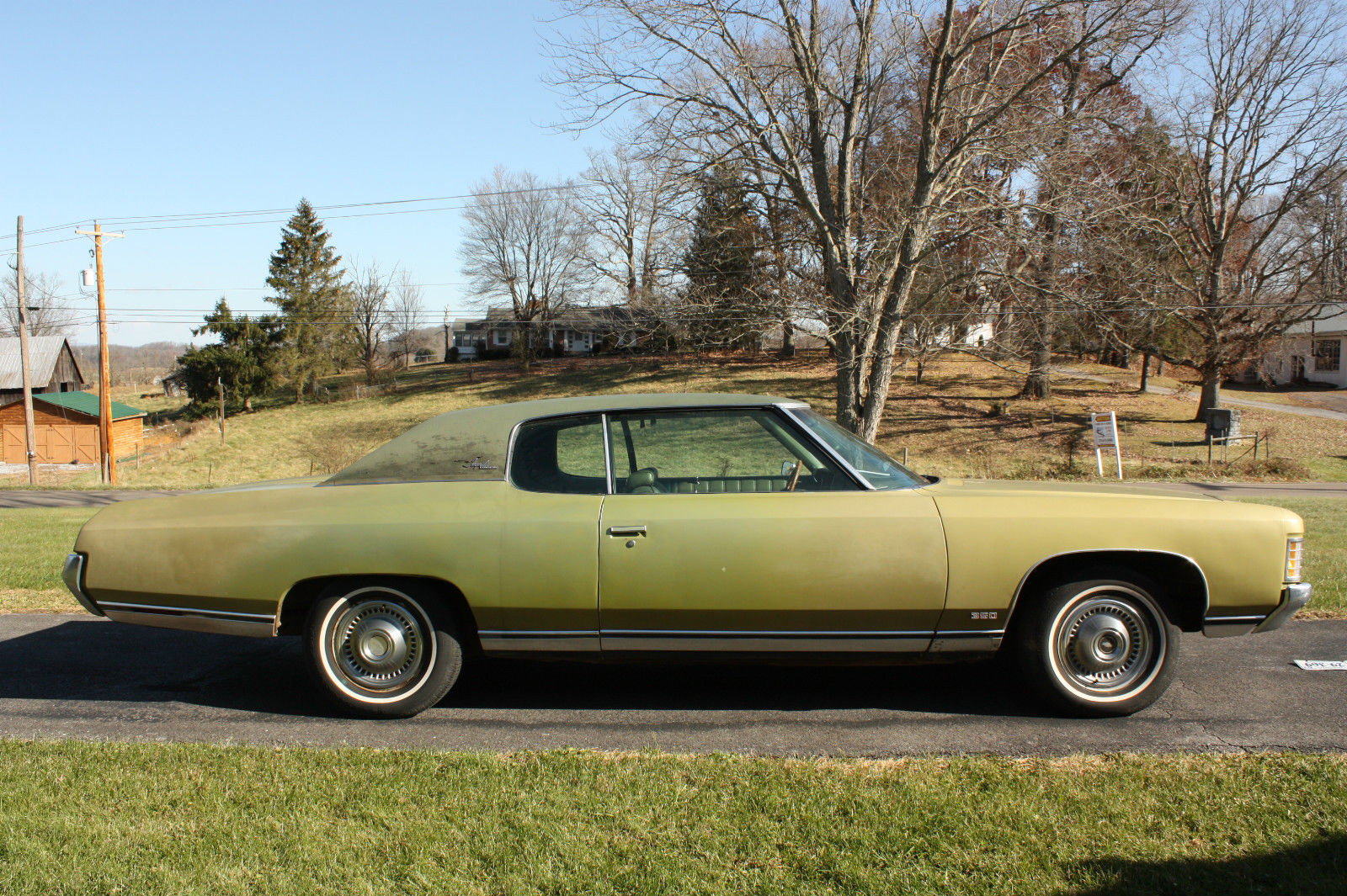 1971 impala original condition 2 door custom,survivor,classic,rod,project.