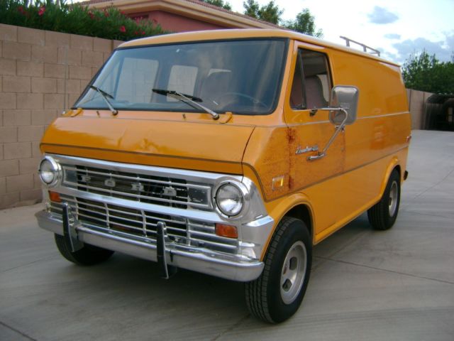 1972 Ford Econoline Van E100 Shorty 302v8 70 S Fac Paint