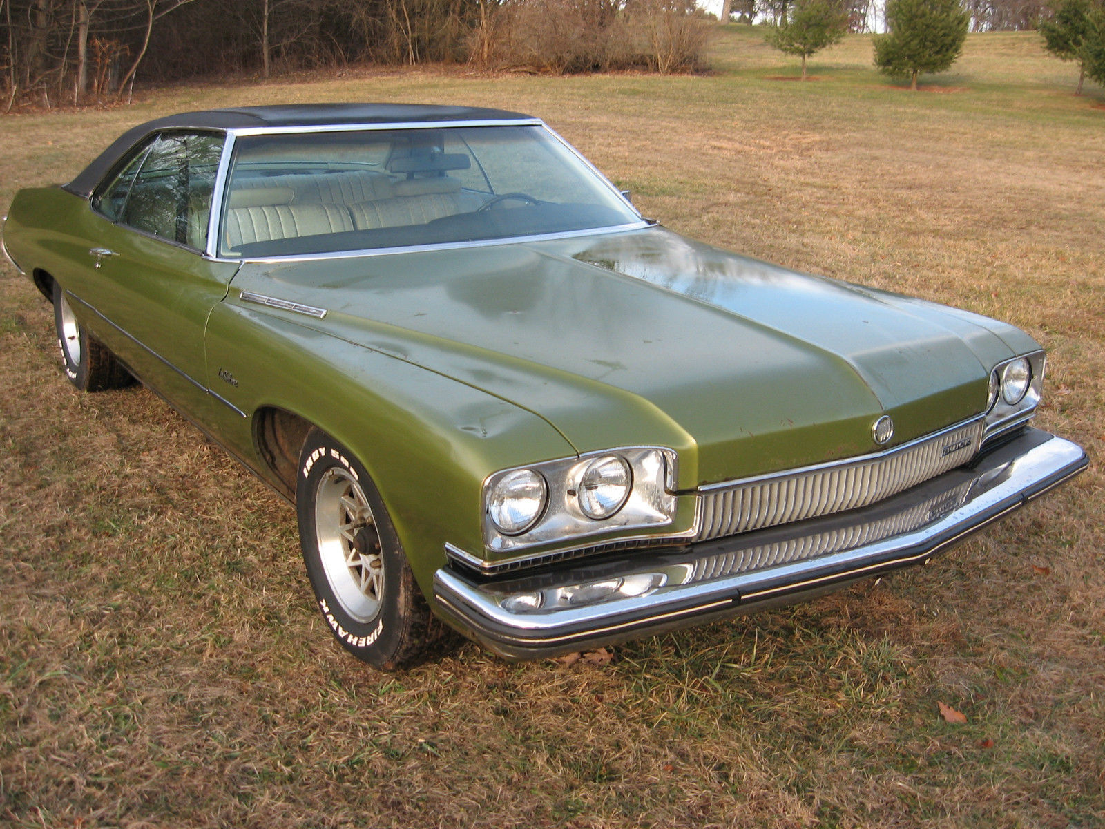 1973 BUICK LESABRE 2 DR HARDTOP RUNS AND DRIVES LOW BUDGET CRUISER 73