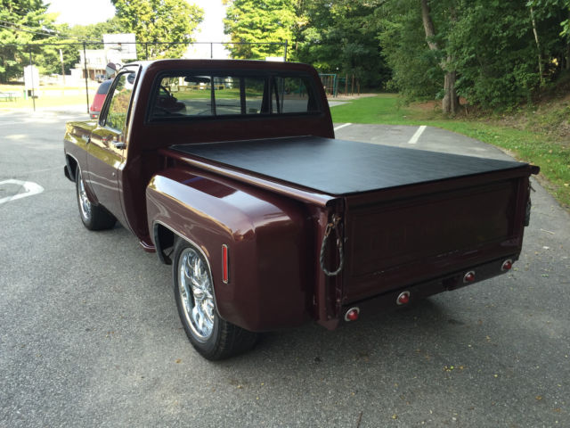 1973 Chevrolet C10 Custom Deluxe Stepside Flareside Short Bed Chevy W 4 Speed