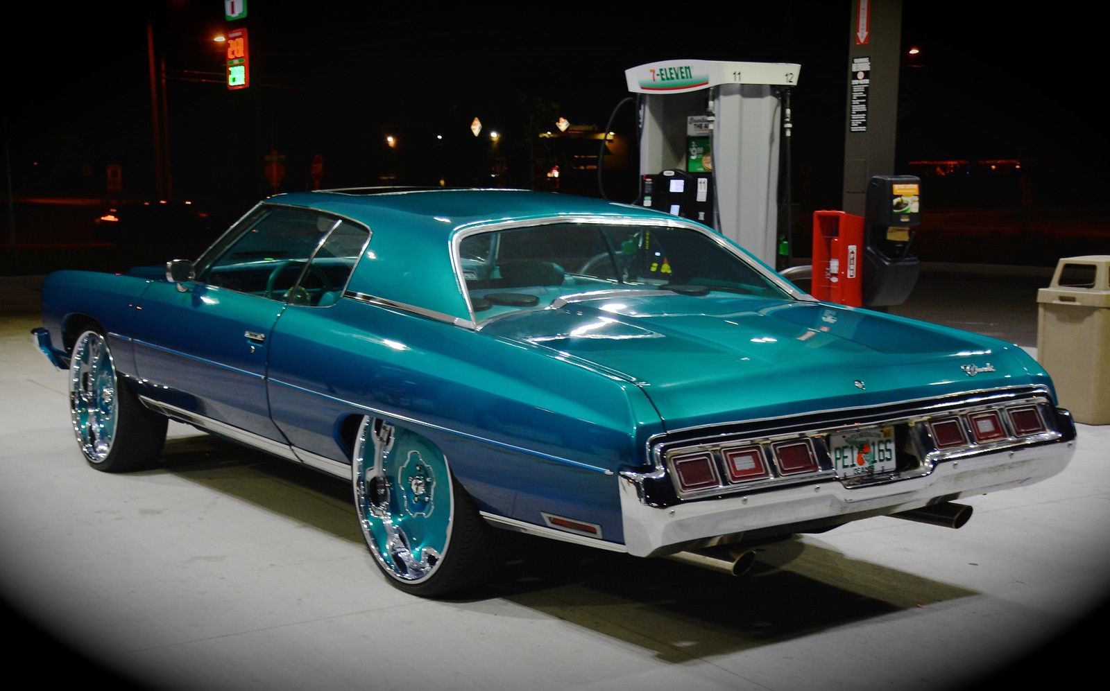 1973 Chevy Impala Caprice Classic 26 Forgiato Wheels Donky Donk Kicker L7 Subs 8006