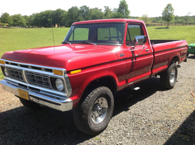 1977 Ford F250 Custom 4x4 Runs Very Strong Interior Awesome